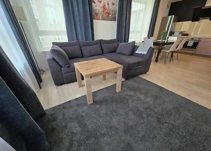 Wb2 Wyrafinowany Luksusowy W Centrum Apartment